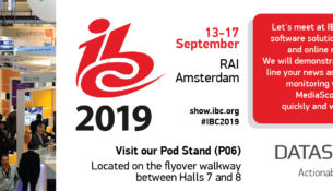 DataScouting at IBC Show 2019
