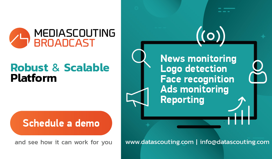MediaScouting Broadcast - the ideal software solution for efficient Broadcast Monitoring