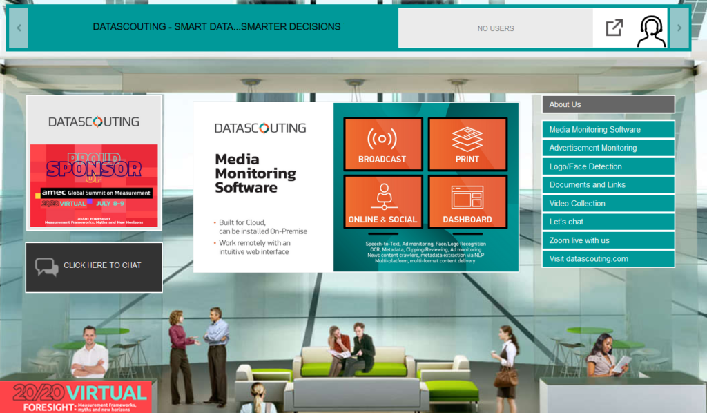 AMEC Virtual Global Summit 2020_DataScouting Booth