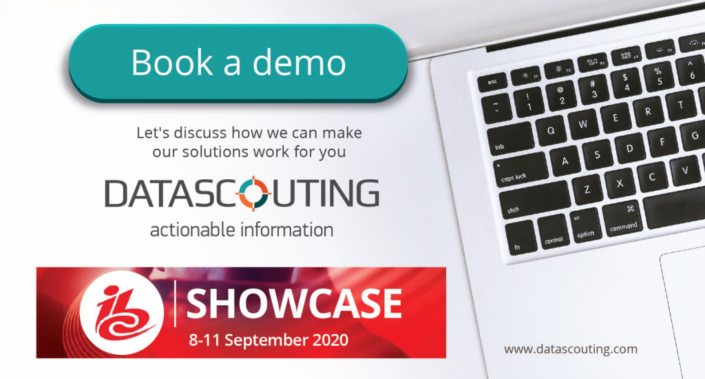 IBC Showcase 2020-book your demo with DataScouting