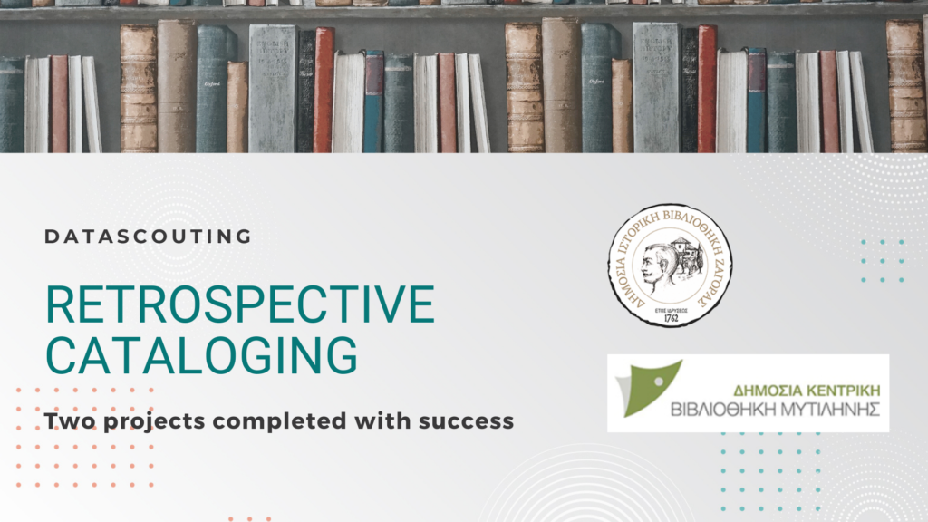 Two new retrospective cataloging projects have been implemented with great success