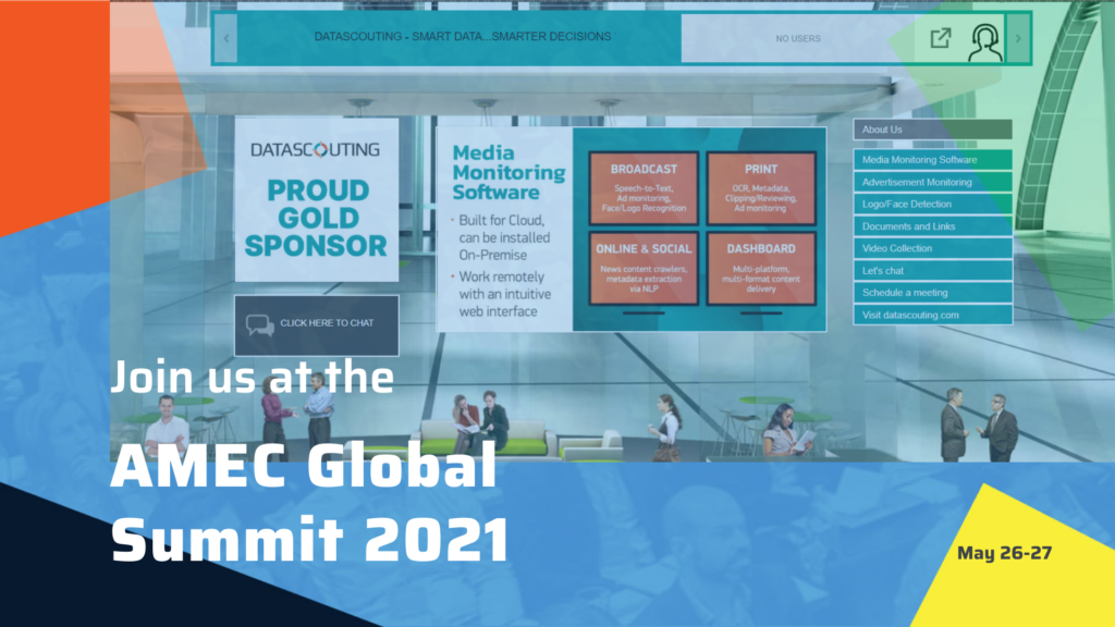 AMEC Summit 2021_DataScouting_Visit our booth