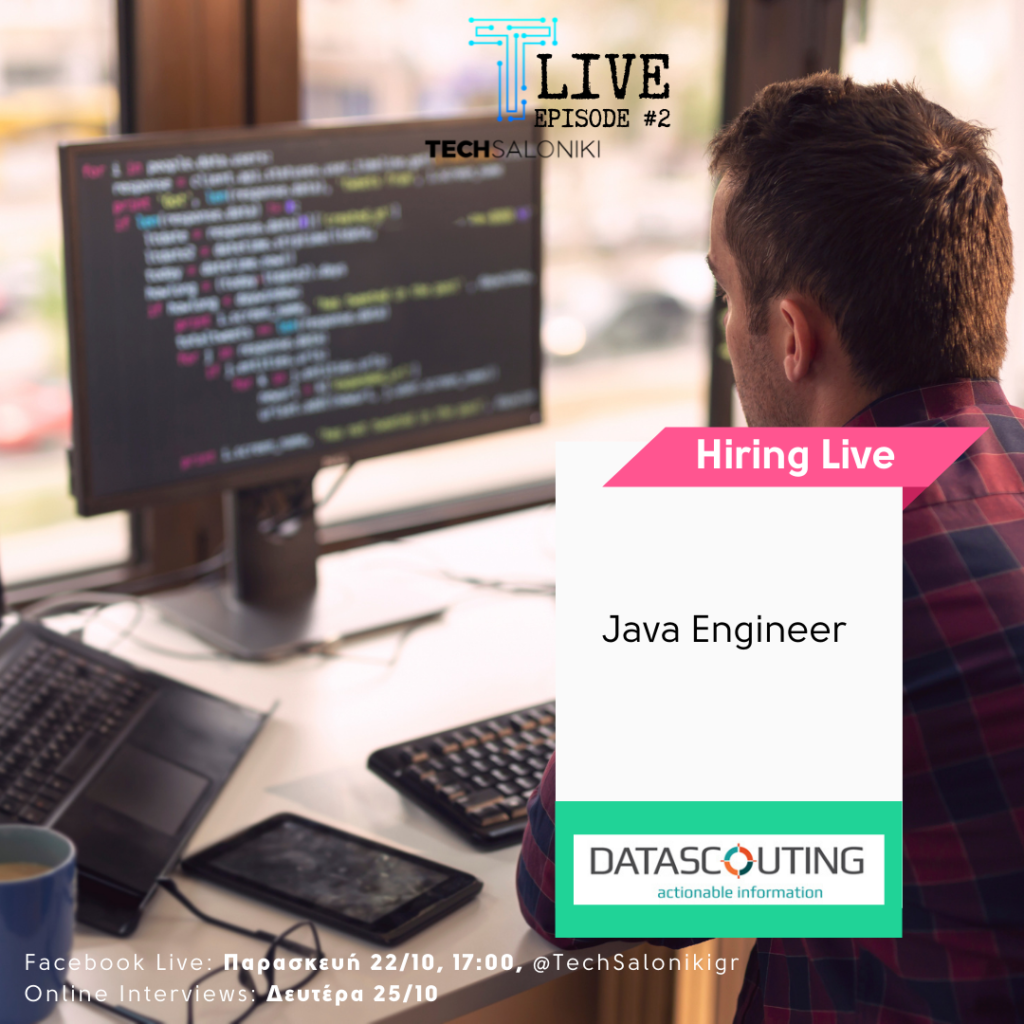 TechSaloniki Live Episode #2_DataScouting_Java Engineer