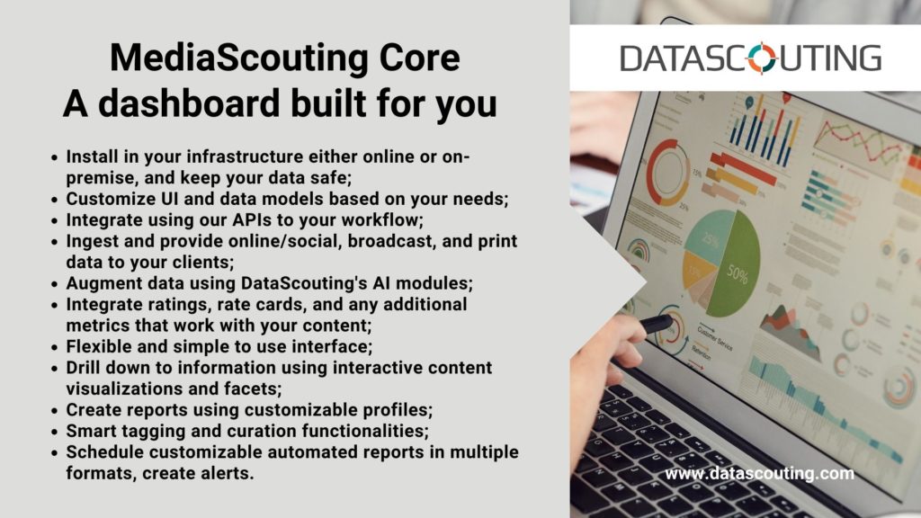 MediaScouting Core_A dashboard built for you