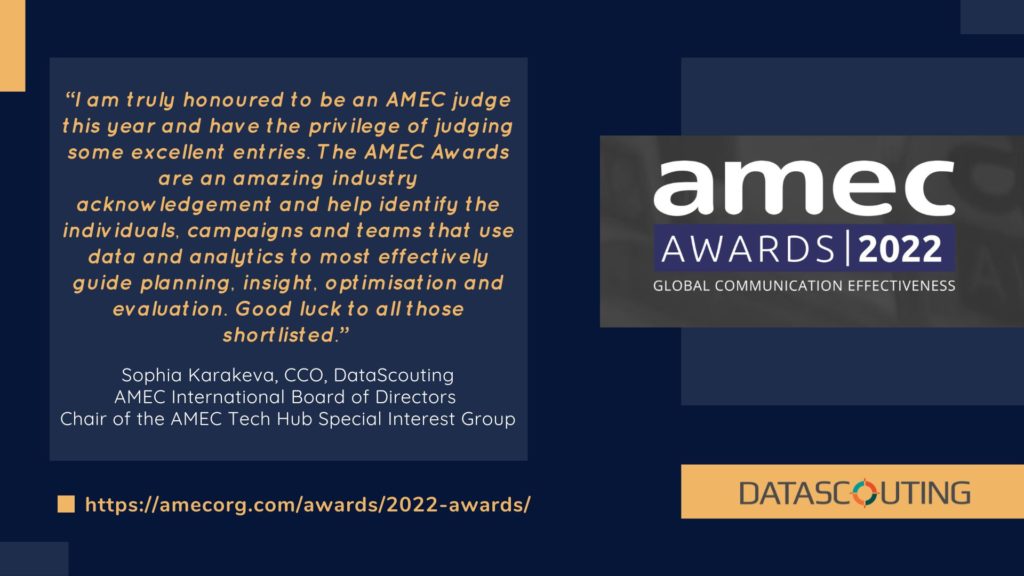 AMEC Awards 2022: Member of the Judging Panel