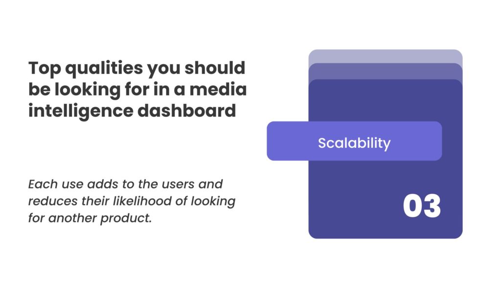Top qualities you should be looking for in a media intelligence dashboard_Scalability_MediaScouting Core