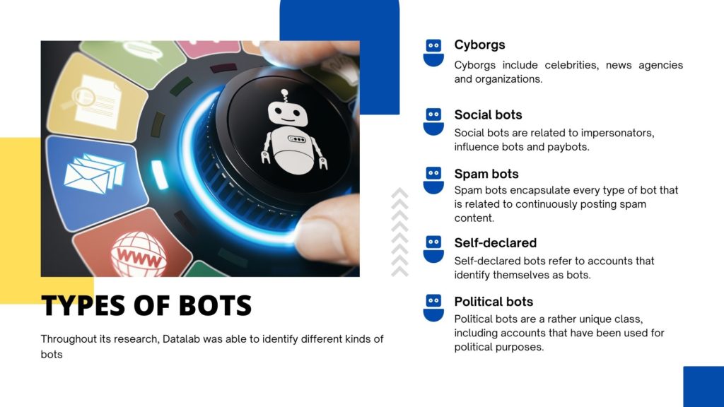 Bot detection and their influence in content manipulation 