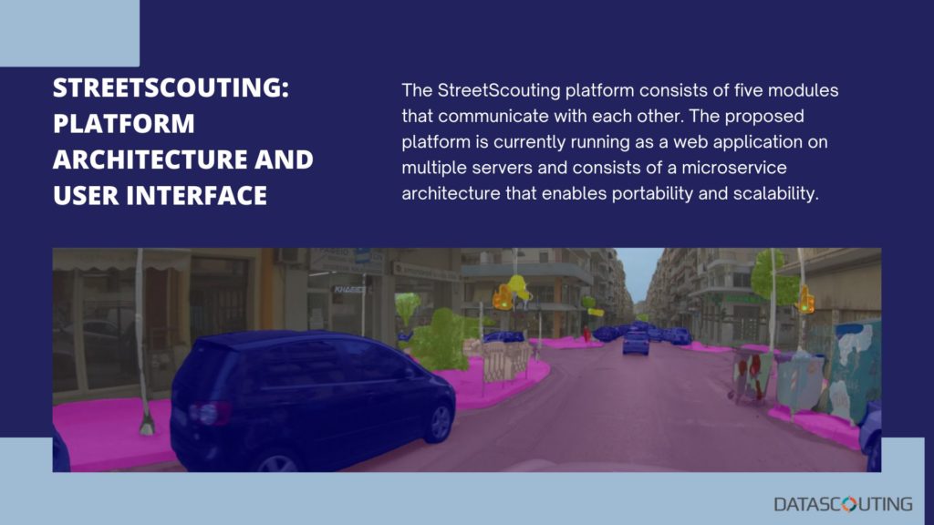 StreetScouting: Platform Architecture and User Interface