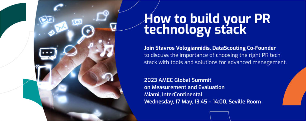 2023 AMEC Global Summit_How to build your PR technology stack_Vologiannidis