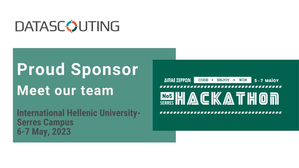 Hackathon Serres 5_ Proud Sponsor_DataScouting